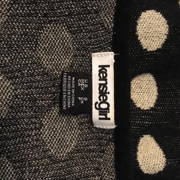 ### 3 for $25 ###Kensie Girl low cut sweater dress - Picture 3 of 8